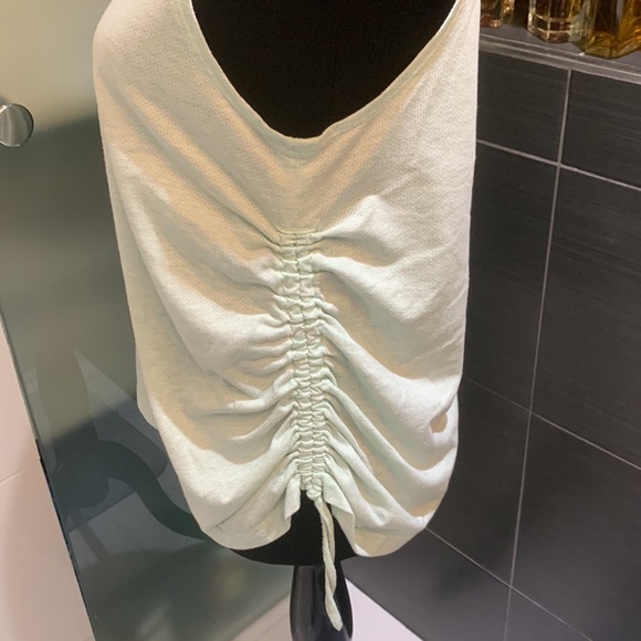 Nike Dri-Fit Side Ruched Mint Athletic Top size M - Picture 5 of 12